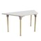 Flash Furniture 20.75 in W, 47 in L, 23 in H, Beechwood, Birch Plywood, Steel, Beech/White MK-ME088028-GG - alternate 1